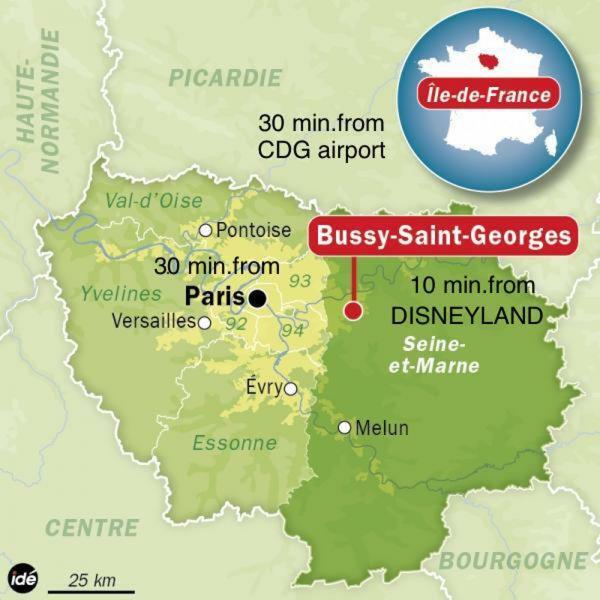 Top Location Apartment 10 Min Disneyland Bussy-Saint-Georges Exterior photo